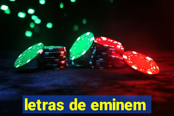 letras de eminem