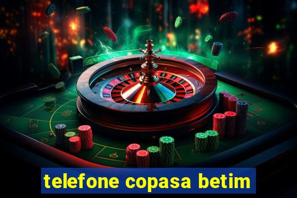 telefone copasa betim