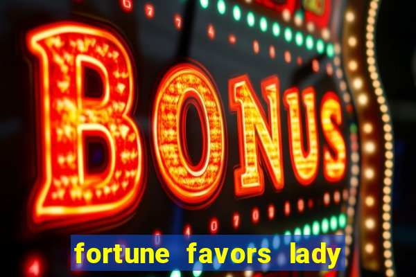 fortune favors lady nikuko legendado pt br