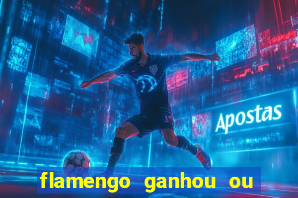 flamengo ganhou ou perdeu hoje