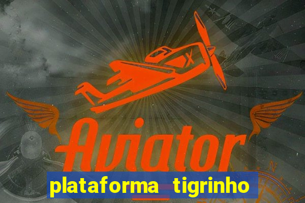 plataforma tigrinho 1 real