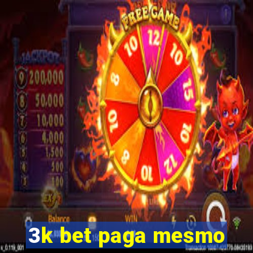 3k bet paga mesmo