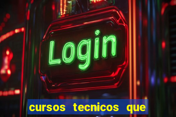 cursos tecnicos que mais empregam na bahia