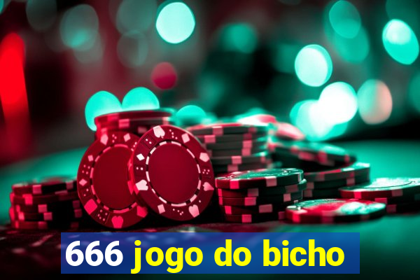 666 jogo do bicho