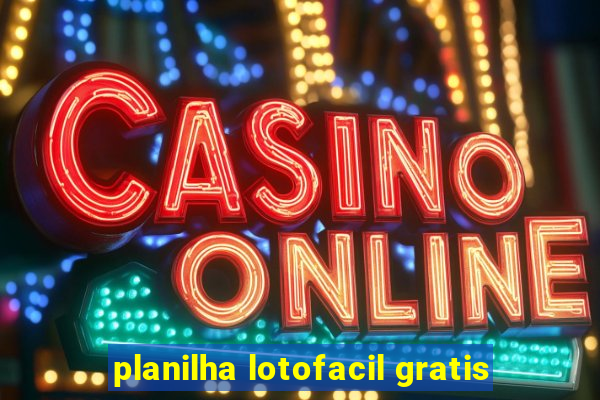 planilha lotofacil gratis